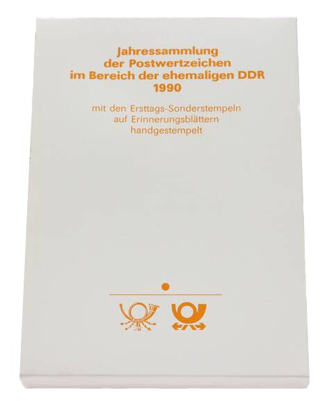 DDR 1990 Ersttagsblatt-Jahressammlung