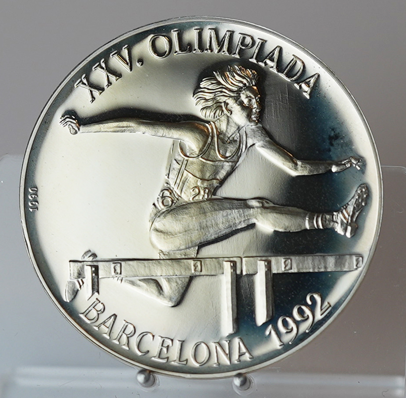 KARIBIK 10 Pesos 1990 Olympische Spiele Barcelona PP