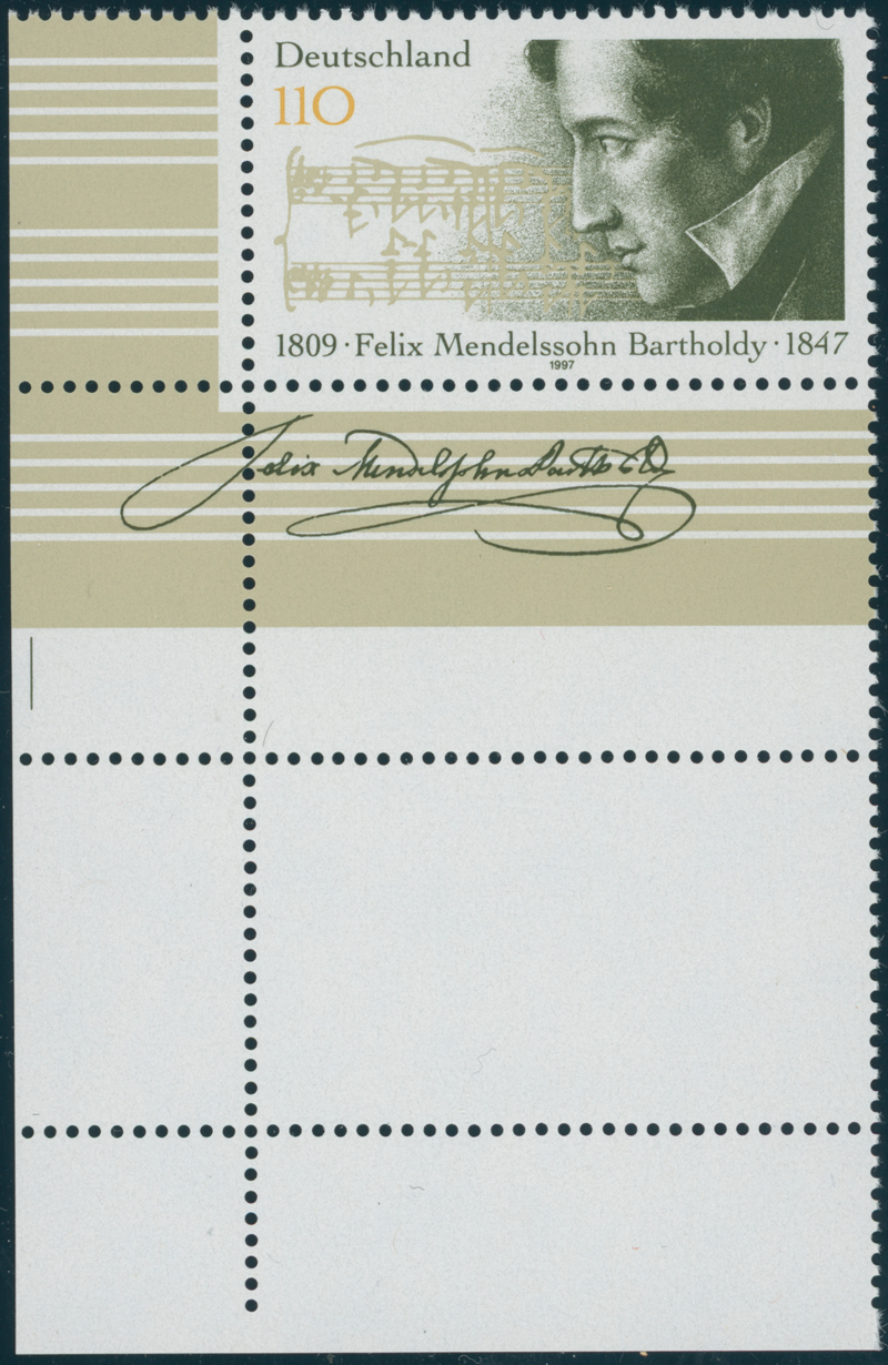 BRD 1997 MiNr. 1953 L Leerfeld