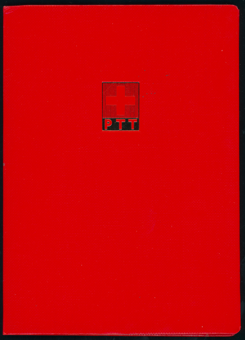 SCHWEIZ 1981 Jahrbuch der PTT 