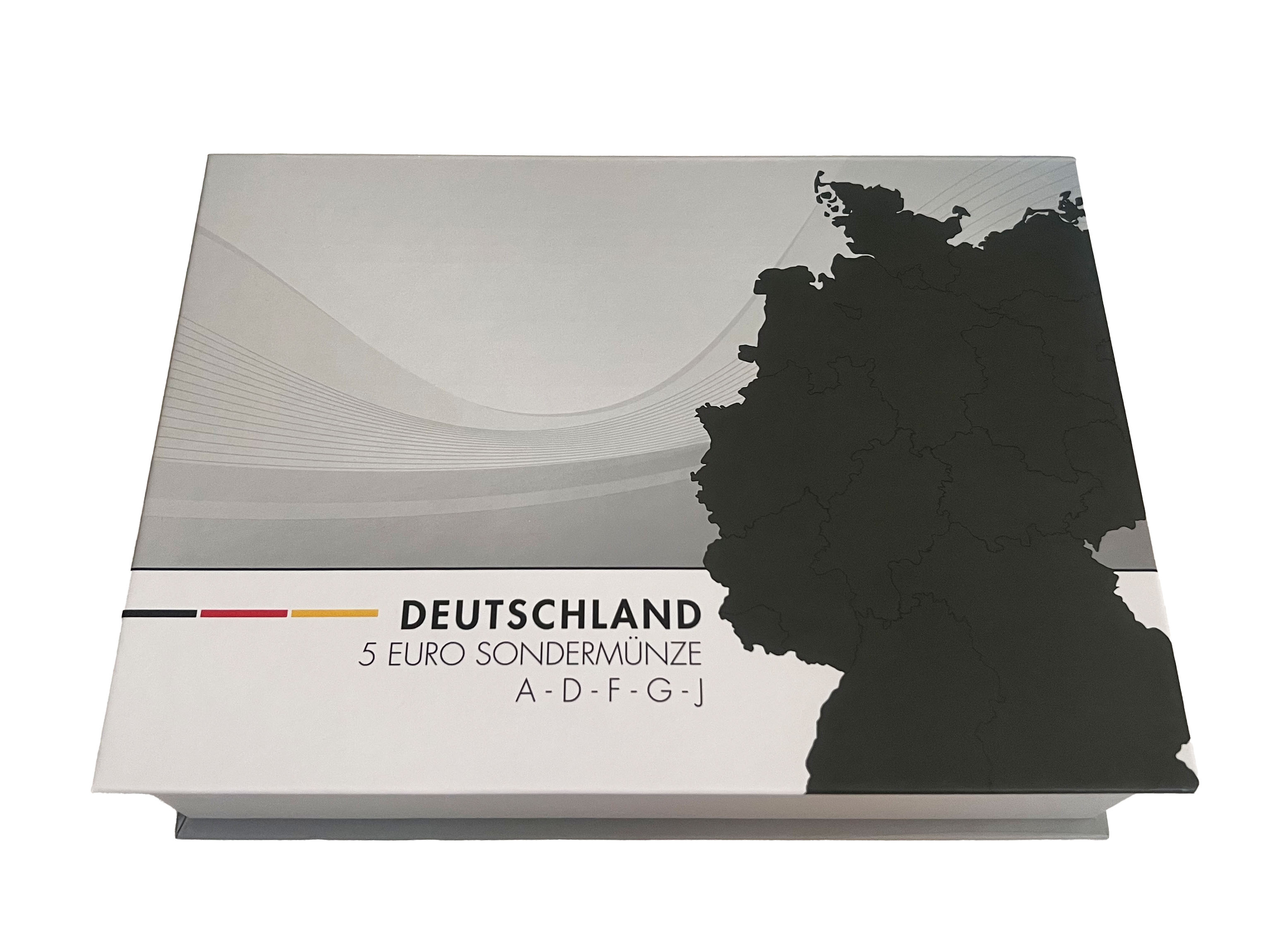 BRD 5 x 5 Euro Polymer 2018 Subtropische Zone in Unterlicht-Box