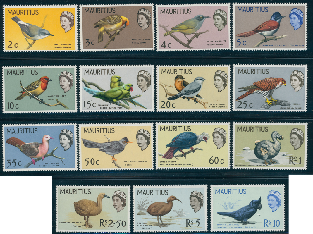 Mauritius 1965 MiNr. 268-282
