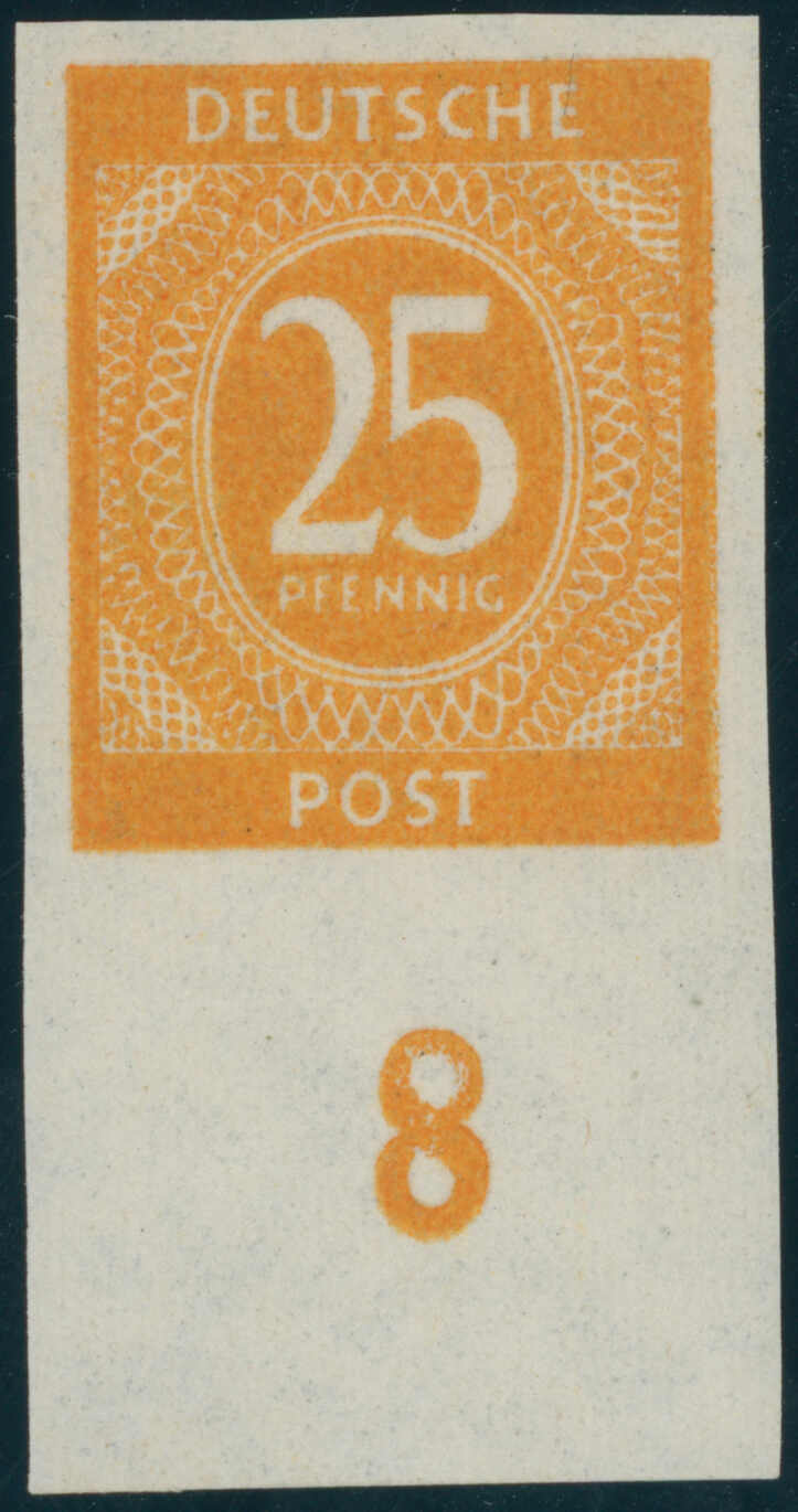 ALL.BES. 1946 MiNr. 927 U ungezähnt