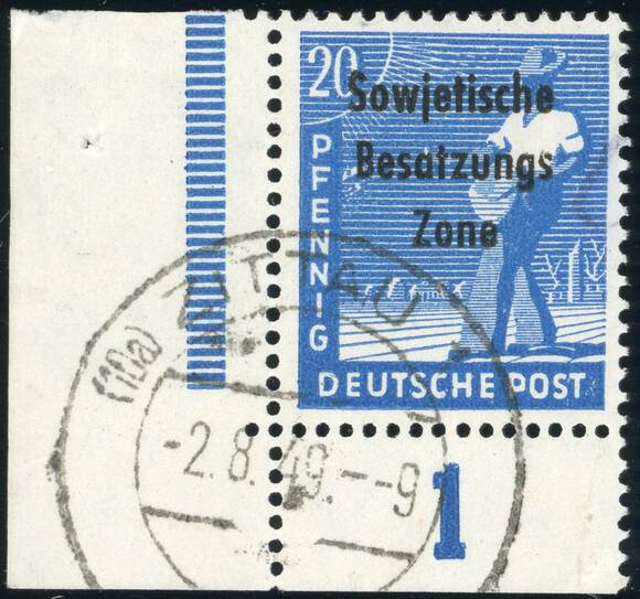 SBZ 1948 MiNr. 189 c SBZ 1948 MiNr. 189 c