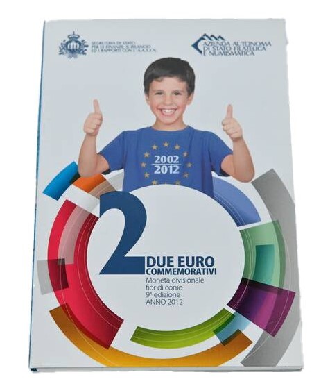 SAN MARINO 2 Euro 2012 Euro Bargeld