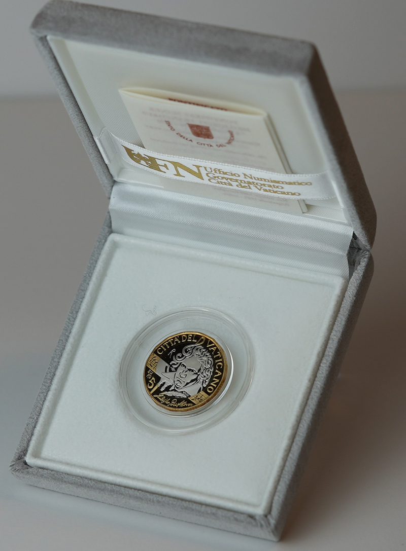 VATIKAN 5 Euro 2020 Ludwig van Beethoven PP