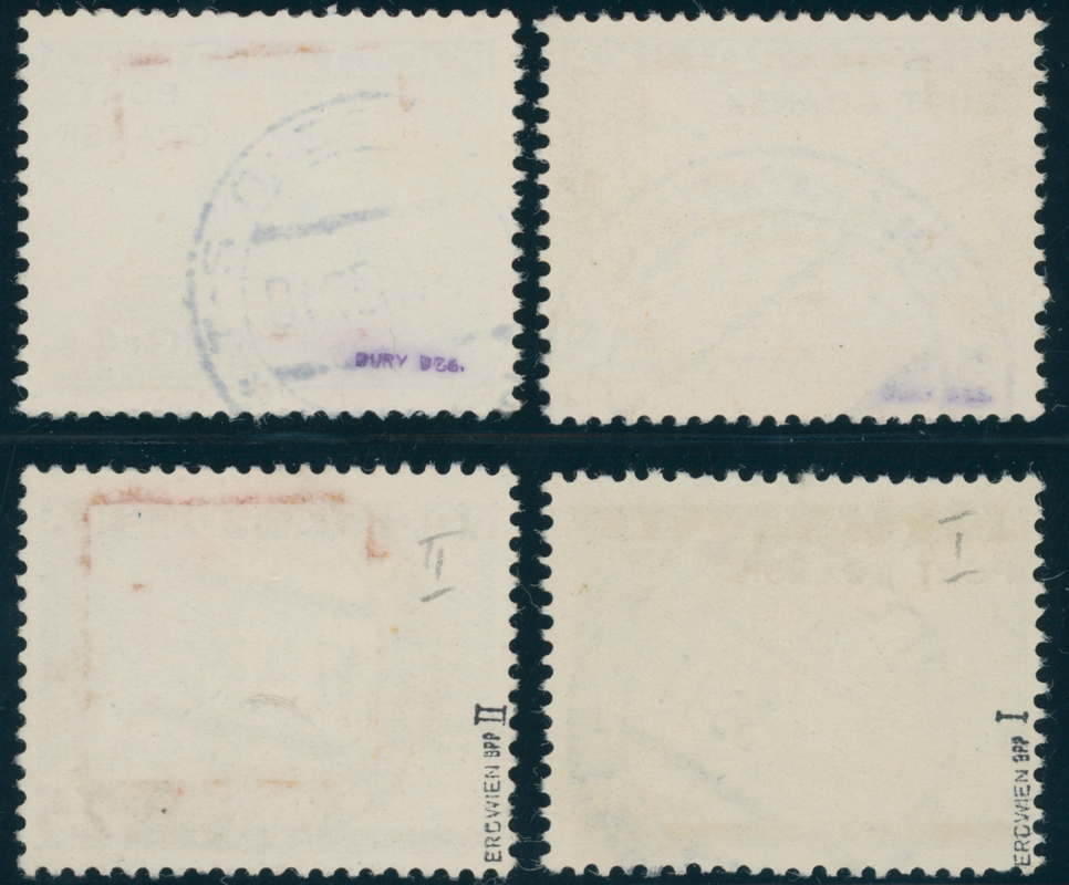 PORT GDANSK 1936 MiNr. 29-31 I + II