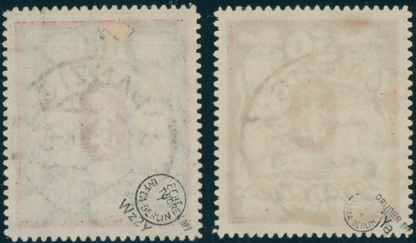 DANZIG 1922 MiNr. 100-101 Y