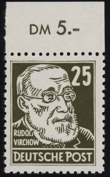 DDR 1953 MiNr. 334 va XII