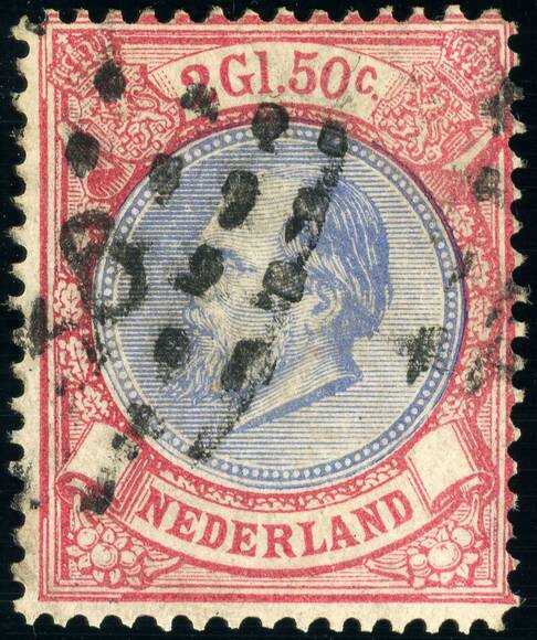 NIEDERLANDE 1872 MiNr. 29 A