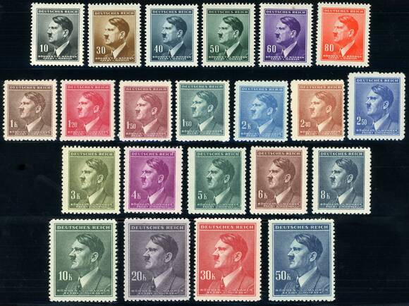 B.u.M. 1942 MiNr. 89-110