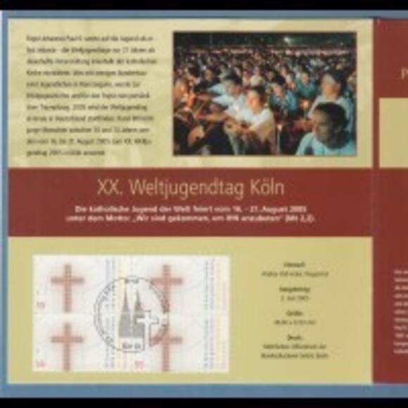 PAPST BENEDIKT XVI. IN DEUTSCHLAND zwei Feinsilber-Medaillen im Folder