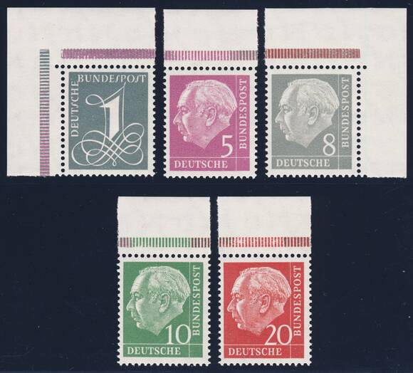 BRD 1960 MiNr. 179-285 Y II