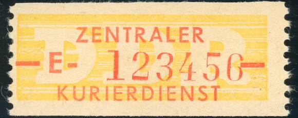 DDR-Dienst MiNr. B 16 E N