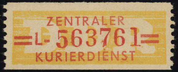 DDR-Dienst MiNr. B 17 L, Berlin (Ost)