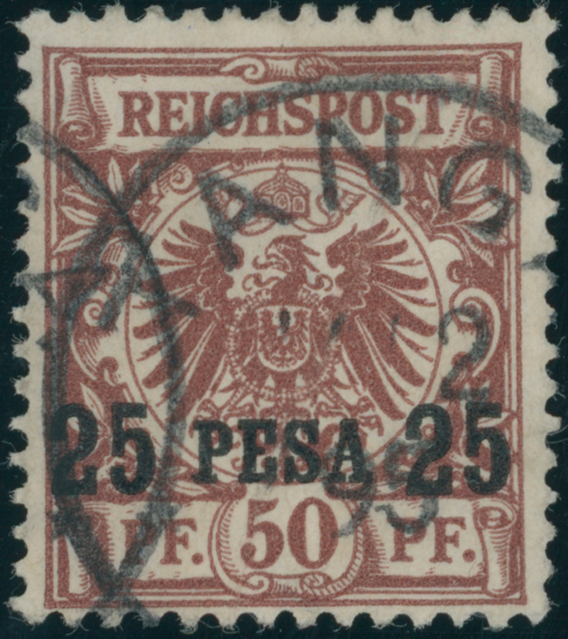DEUTSCH-OSTAFRIKA 1893 MiNr. 5 II b