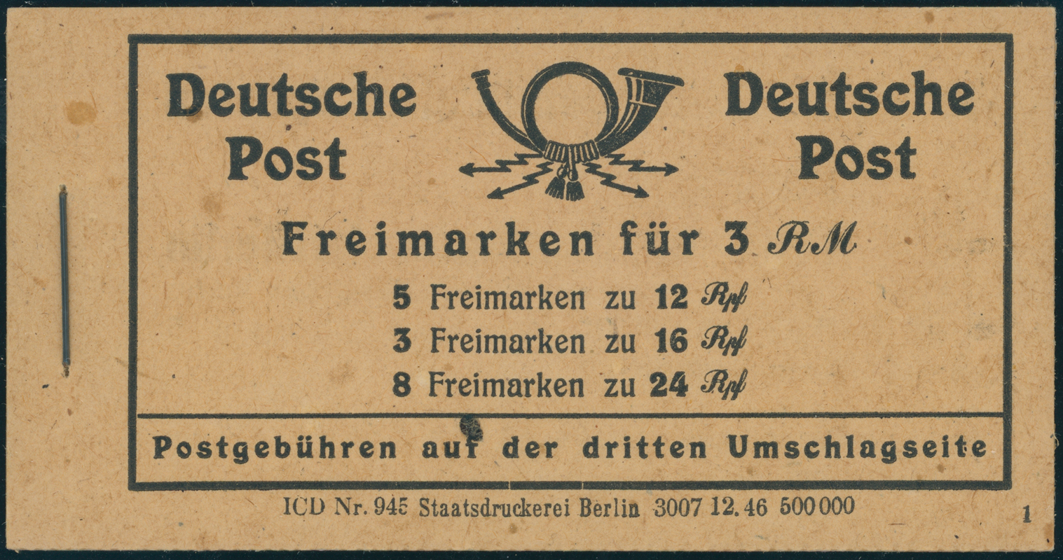 ALL.BES Markenheftchen MH 50 RLV XVIII