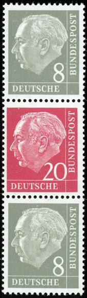 BRD 1960 Zusammendruck S 50 Y I BRD 1960 Zusammendruck S 50 Y I