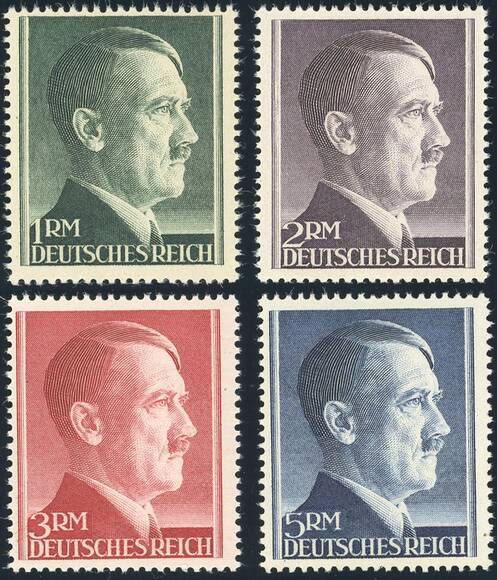 Deutsches Reich 1941 MiNr. 799-802 B