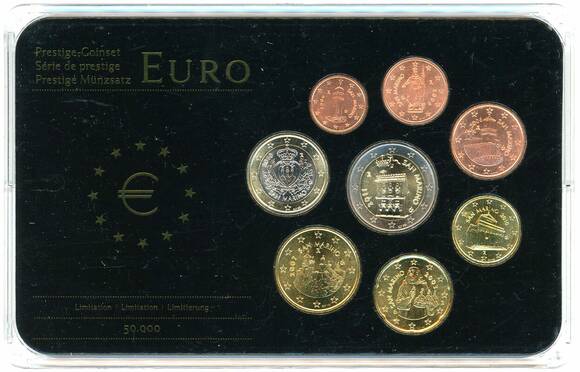 SAN MARINO Prestige-Coinset ex 2006-2011