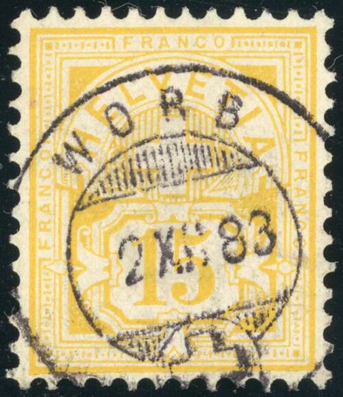 SCHWEIZ 1882 MiNr. 49