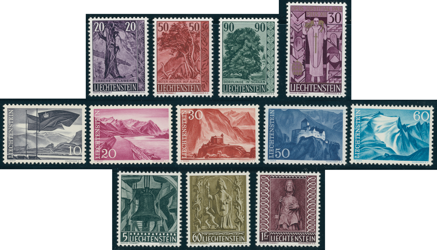 LIECHTENSTEIN Jahrgang 1959 komplett