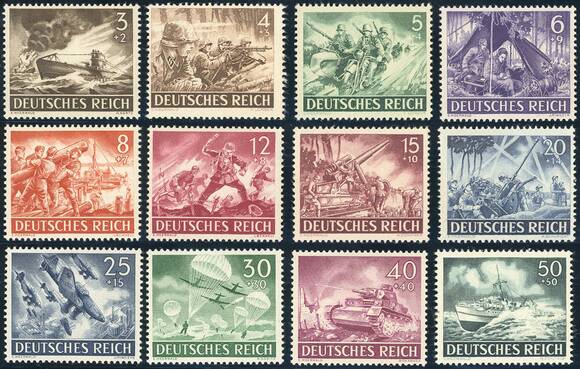 DR 1943 MiNr. 831-842