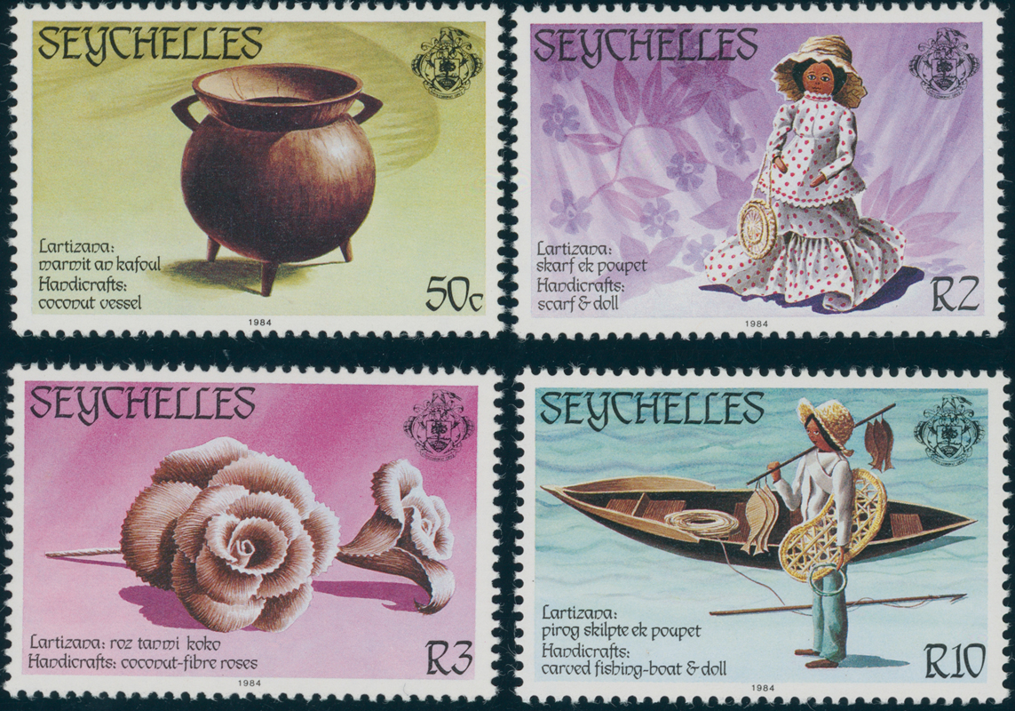 SEYCHELLEN 1984 MiNr. 550-553