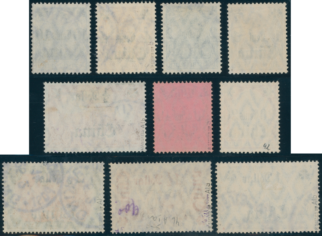 DP CHINA 1906/1919 MiNr. 38-47