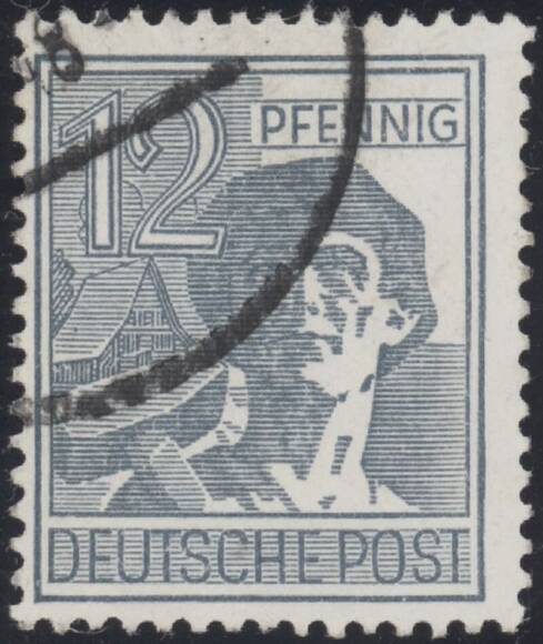 ALL.BES MiNr. 947 III guter Plattenfehler ALL.BES MiNr. 947 III guter Plattenfehler