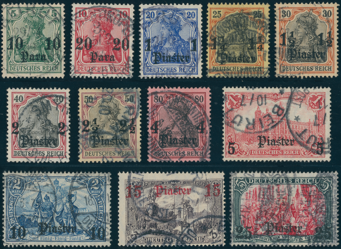 DP TÜRKEI 1905 MiNr. 36-47