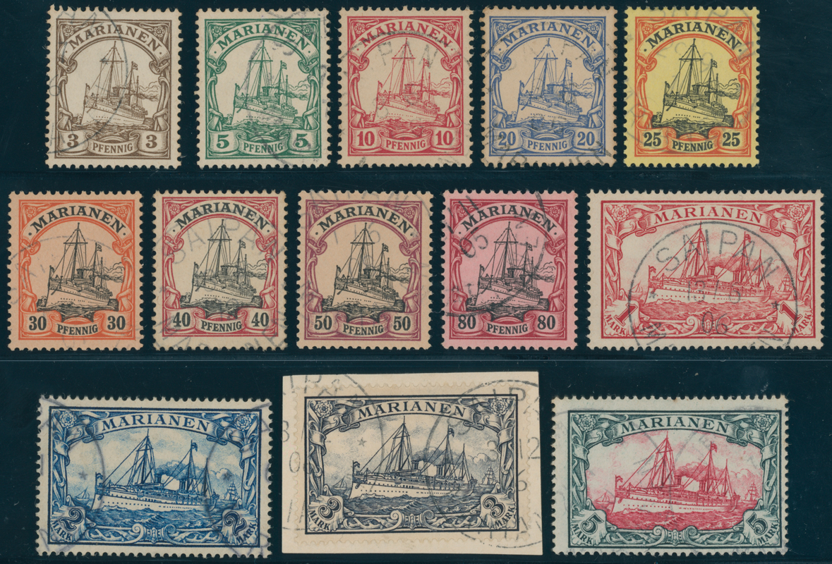 MARIANEN 1901 MiNr. 7-19