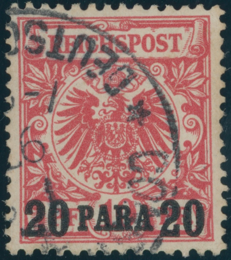 DP TÜRKEI 1895 MiNr. 7 ca