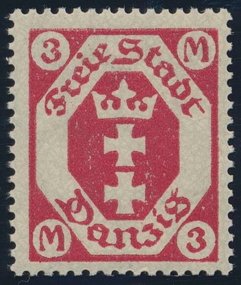 DANZIG 1922 MiNr. 104 b DANZIG 1922 MiNr. 104 b