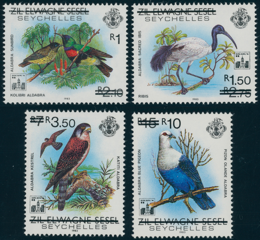 SEYCHELLEN 1994 MiNr. 786-789