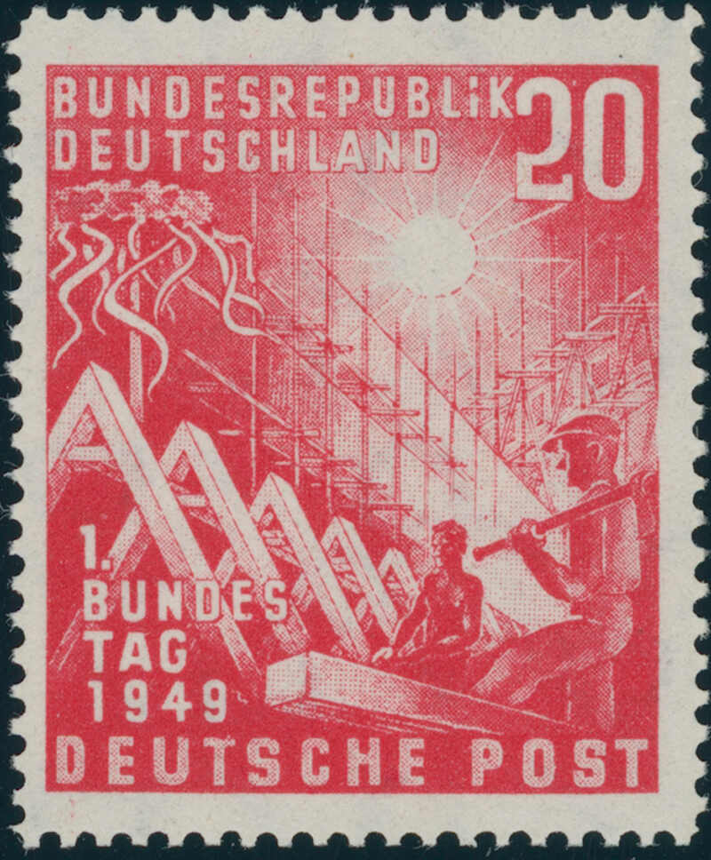 BRD 1949 MiNr. 112 I