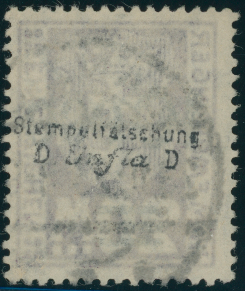 DANZIG PORTO 1923 MiNr. P 27 II
