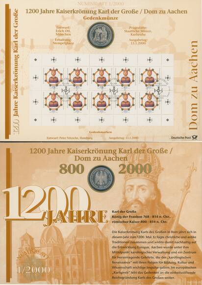 NUMISBLATT 1/2000 Deutsche Post