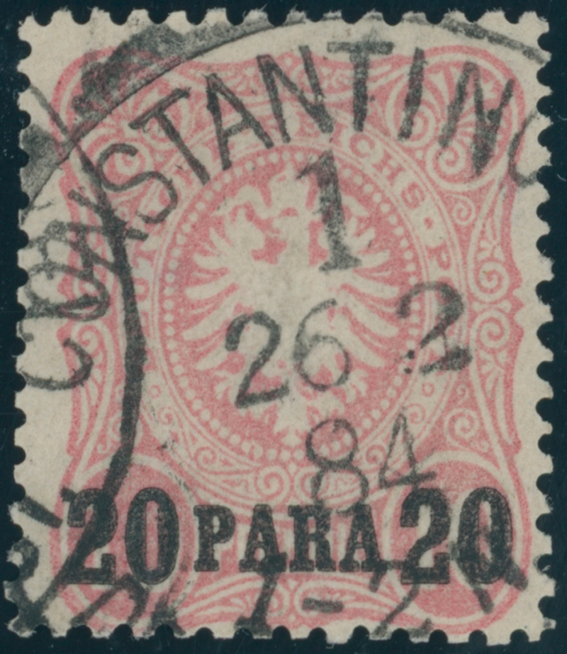 DP TÜRKEI 1884 MiNr. 2 a