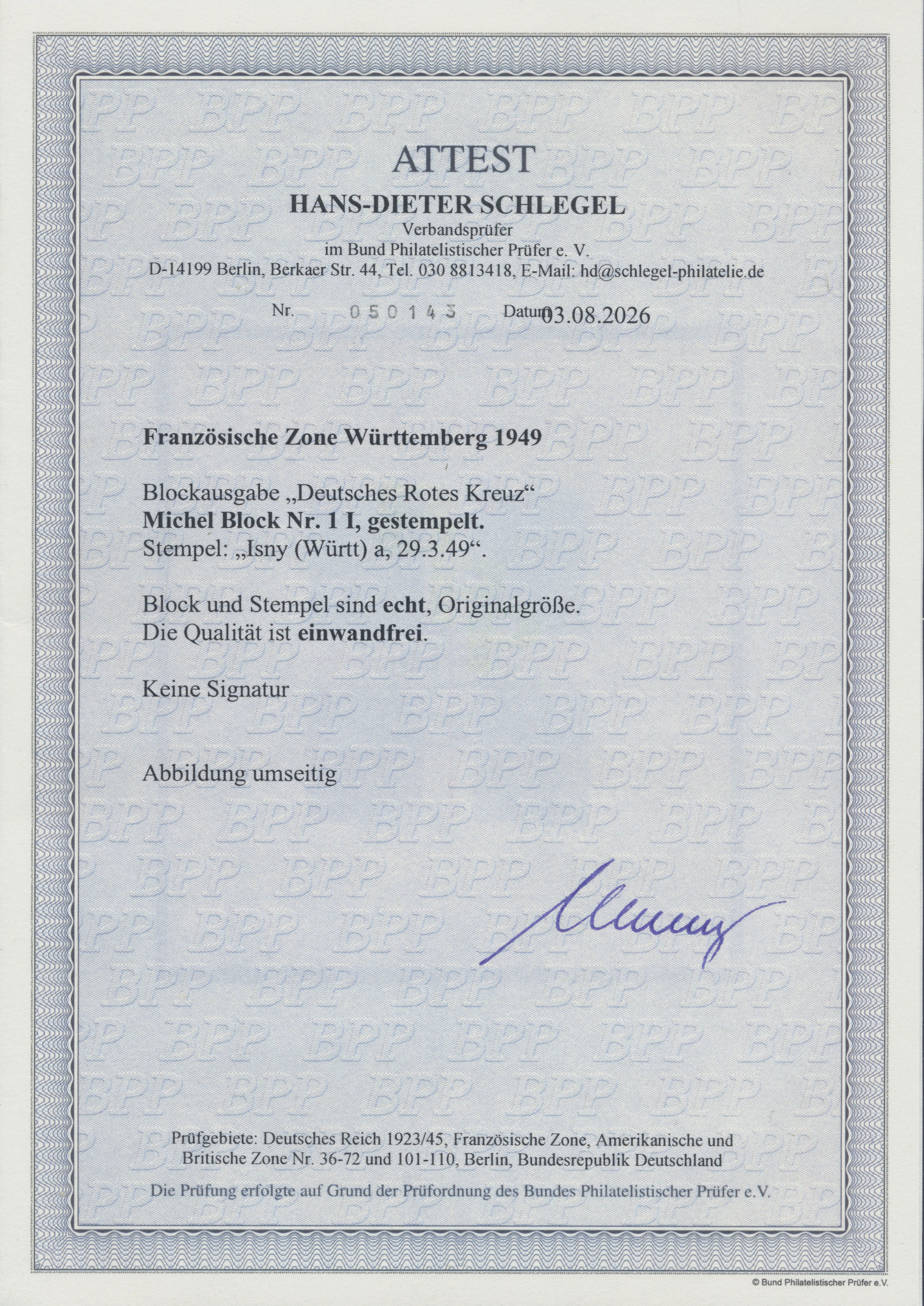 FZ WÜRTTEMBERG Block 1 I/II