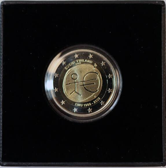 FINNLAND 2 Euro 2014 10 Jahre WWU PP