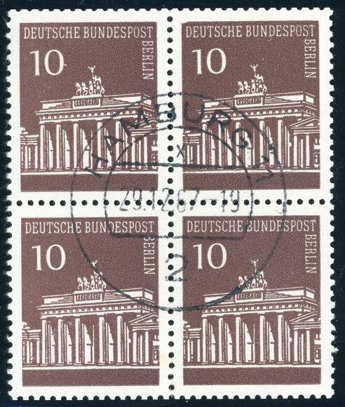 BERLIN 1966 MiNr. 286 I
