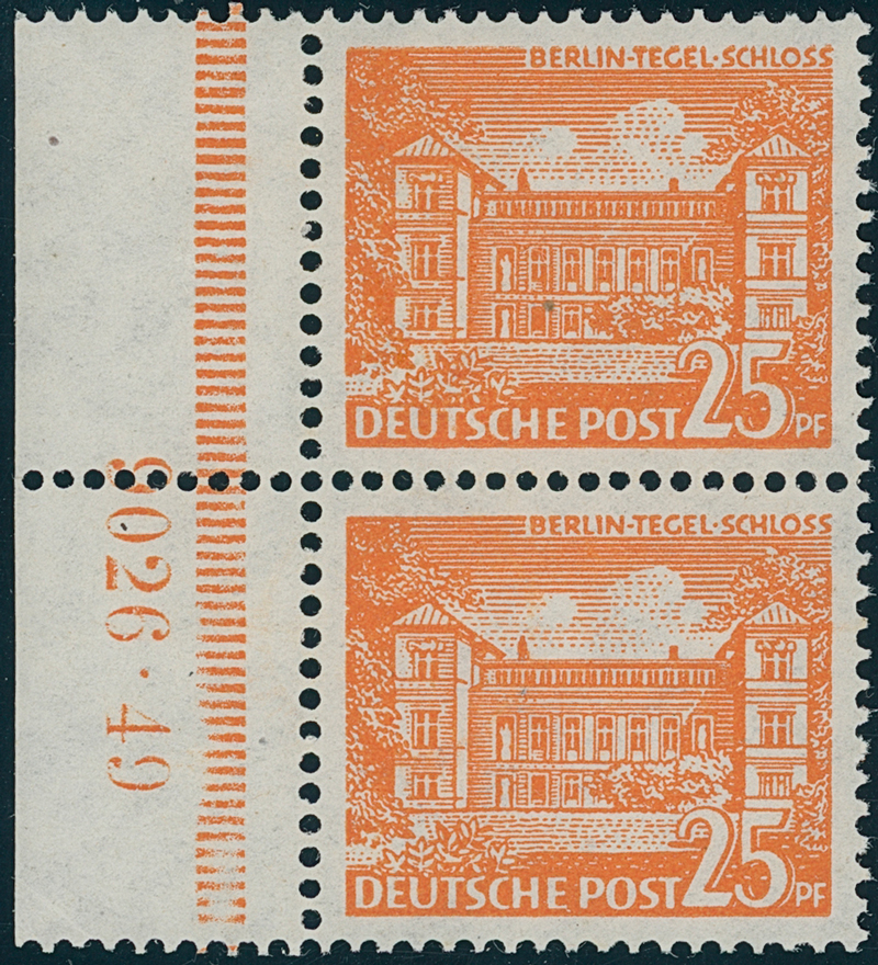 BERLIN 1949 MiNr. 50 HAN "9026.49" 