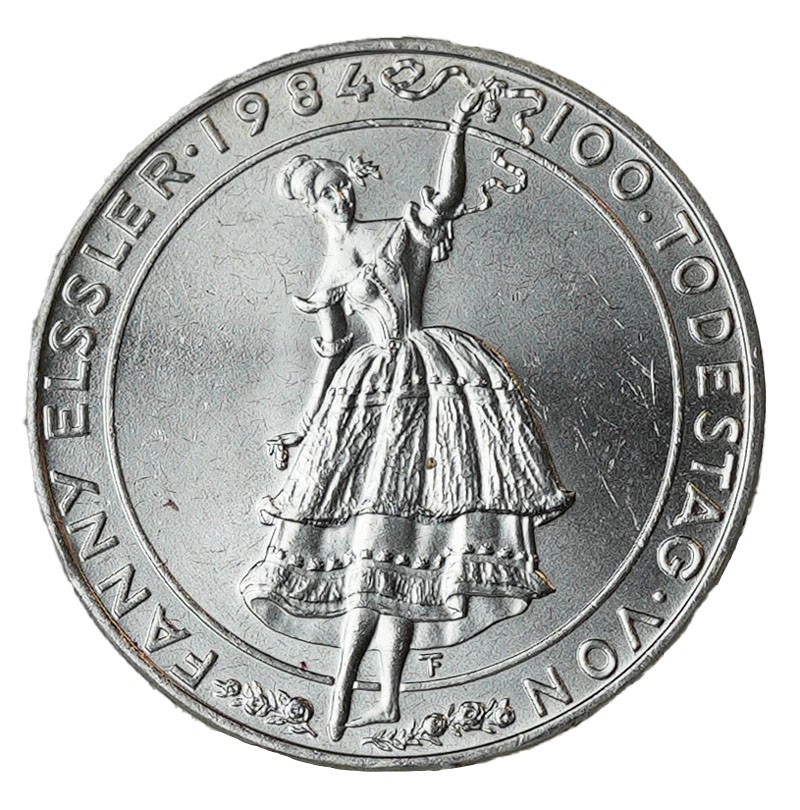 ÖSTERREICH 500 Schilling 1984 Fanny Elßler