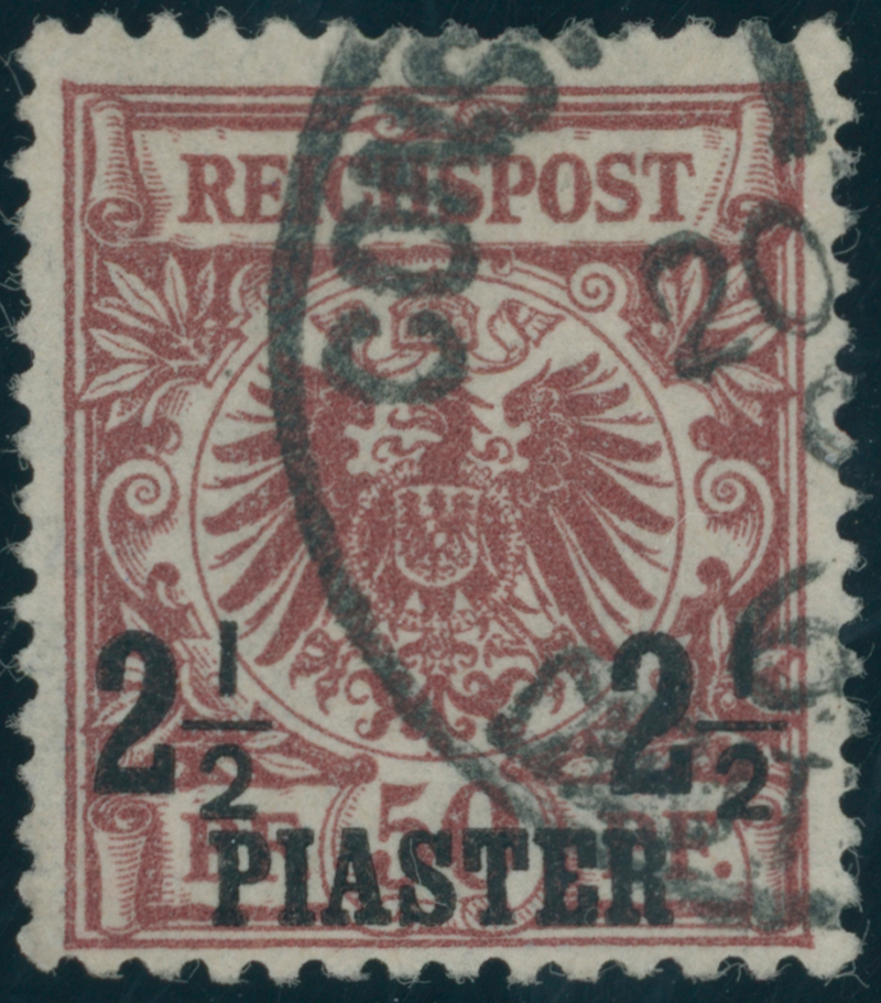DP TÜRKEI 1889 MiNr. 10 ba