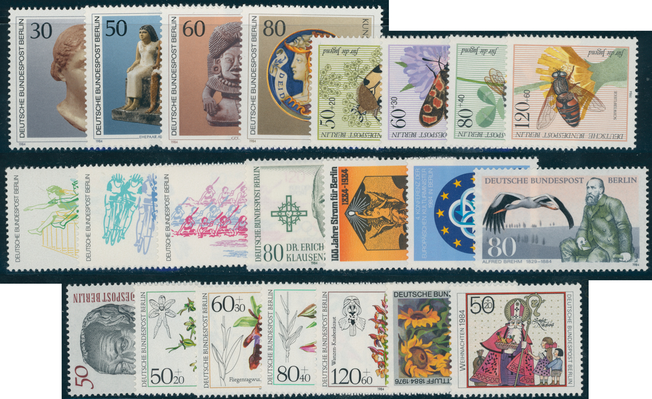BERLIN 1984 Jahrgang komplett