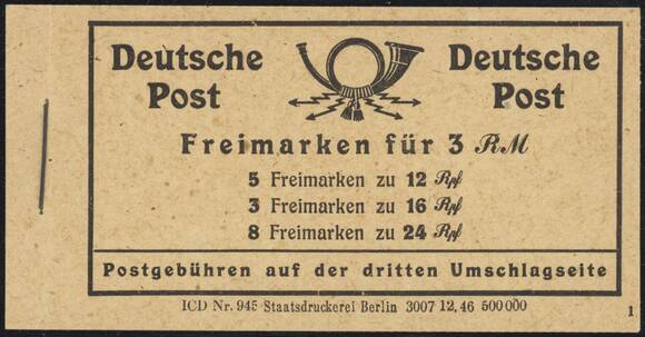 ALL.BES Markenheftchen MH 50 RLV XXX ALL.BES Markenheftchen MH 50 RLV XXX