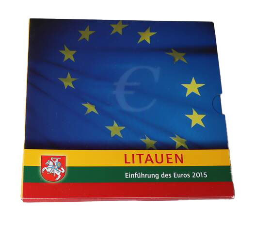 LITAUEN 2015 Euro-Kursmünzensatz