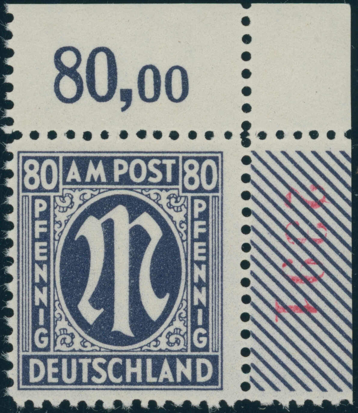 BIZONE AM-POST MiNr. 34 a Az r4