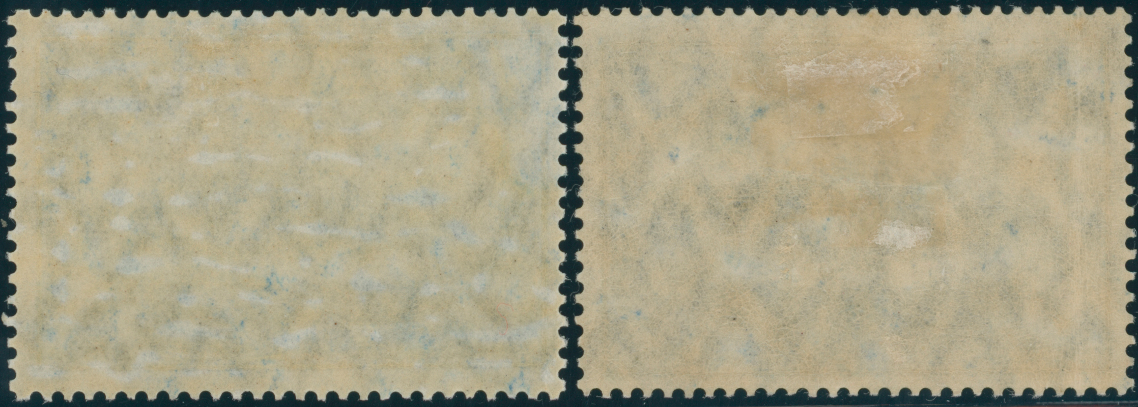 KIAUTSCHOU 1918/19 MiNr. 35 II A + B